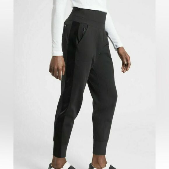 Athleta Venice Velvet Stripe Jogger NWT - Picture 1 of 16